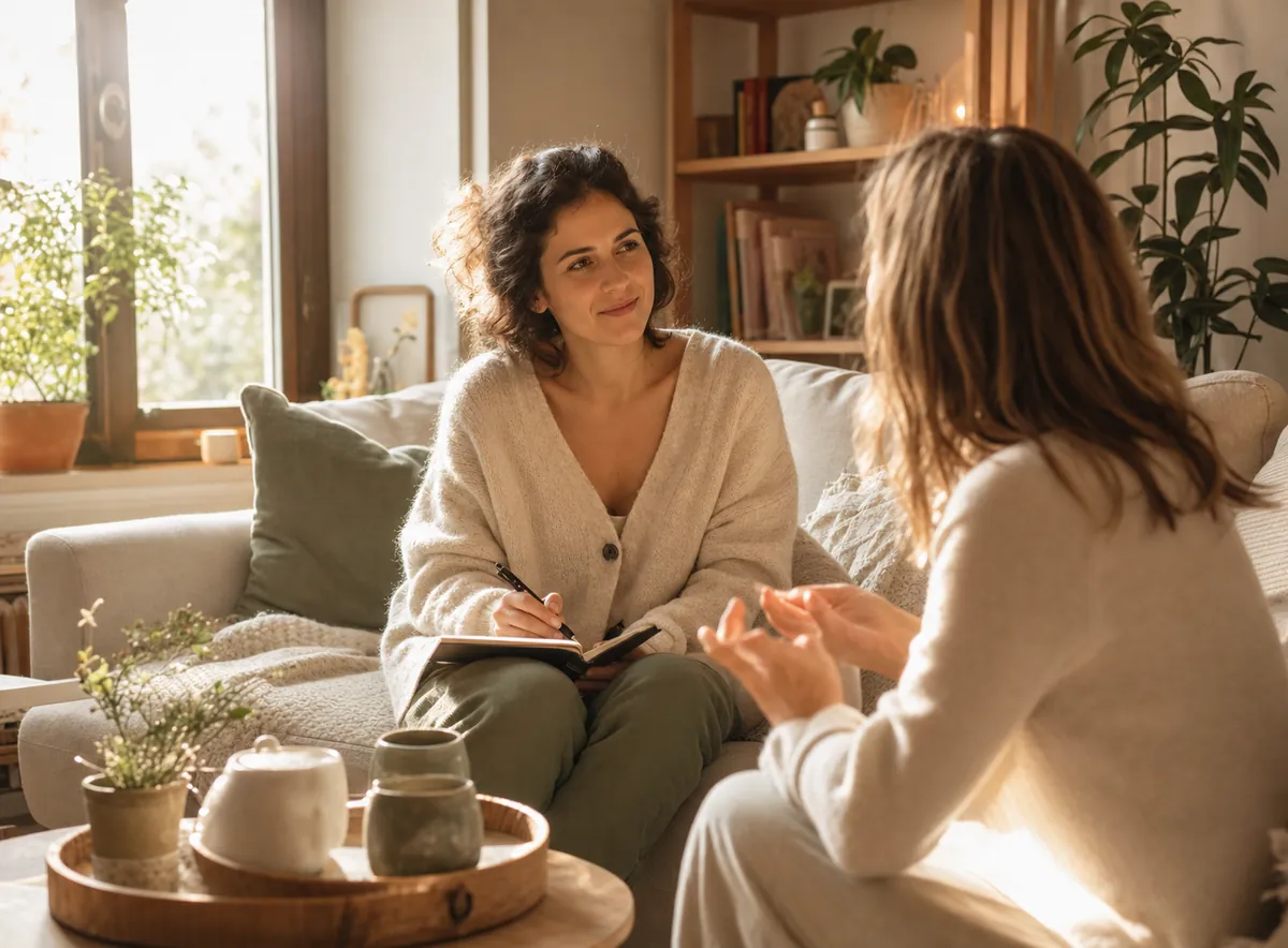 Aperçu d'un site de coach de vie réalisé par therapeute.club