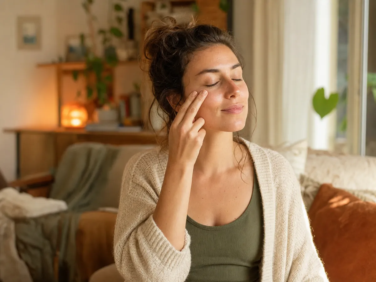 Praticien EFT guidant un client dans une séance de tapping